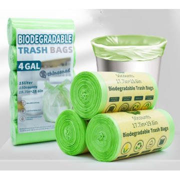 Flat Star Sealed biodegradable Trash bags